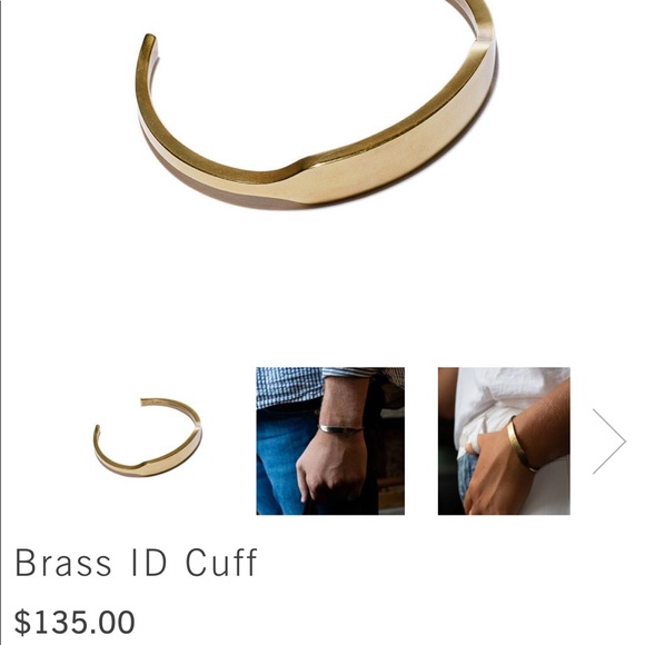 NWT Giles and Brother Gold Bracelet stirrup ID - Picture 6 of 7